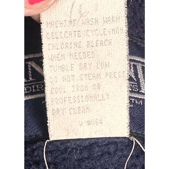 Vtg 90s Lands End Squall Jacket Mens Sz M Red Yellow Blue Retro Colorblock Zip - Picture 5 of 12